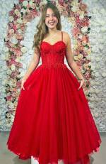 Selene Corset Tulle Gown